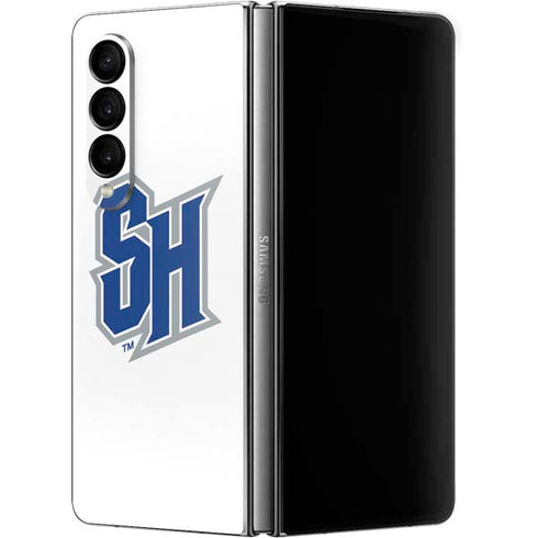 Seton Hall University Pirate Blue Galaxy Z Fold4 5G Skin
