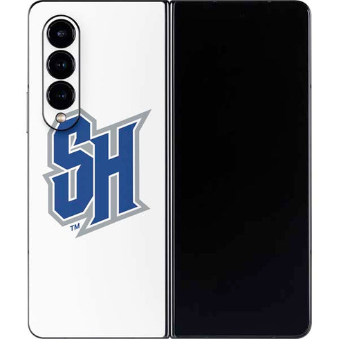 Seton Hall University Pirate Blue Galaxy Z Fold4 5G Skin