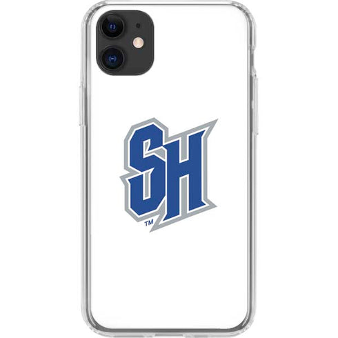 Seton Hall University Pirate Blue iPhone 11 Clear Case