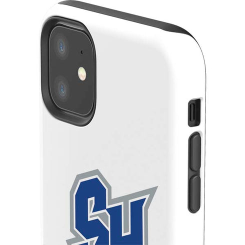 Seton Hall University Pirate Blue iPhone 11 Impact Case