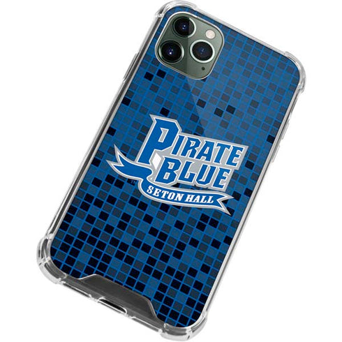 Seton Hall University Pirate Blue iPhone 11 Pro Max Clear Case