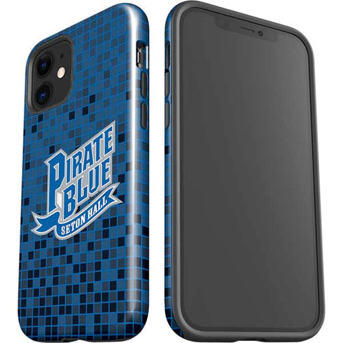 Seton Hall University Pirate Blue iPhone 12 Impact Case