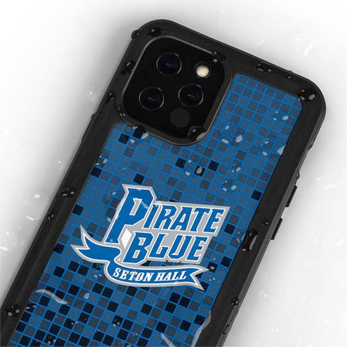 Seton Hall University Pirate Blue iPhone 12 Pro Waterproof Case