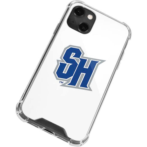 Seton Hall University Pirate Blue iPhone 13 Mini Clear Case
