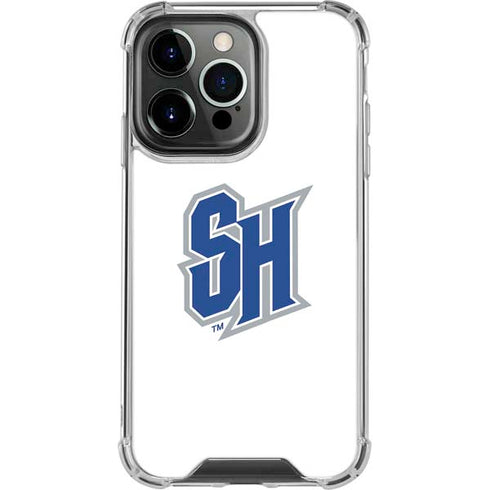 Seton Hall University Pirate Blue iPhone 13 Pro Clear Case