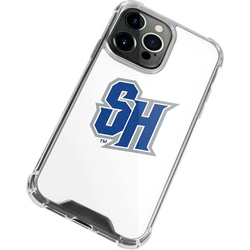 Seton Hall University Pirate Blue iPhone 13 Pro Max Clear Case