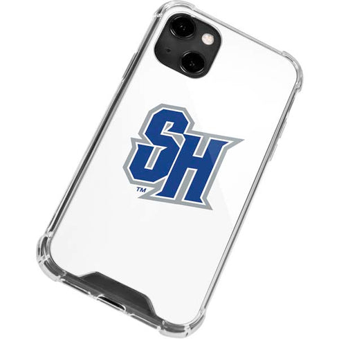Seton Hall University Pirate Blue iPhone 14 Clear Case
