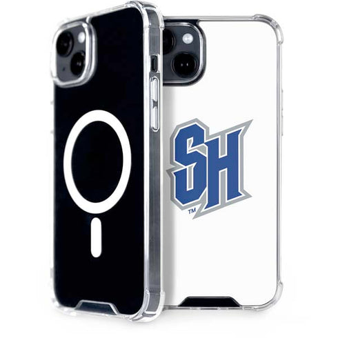 Seton Hall University Pirate Blue iPhone 15 Plus MagSafe Case