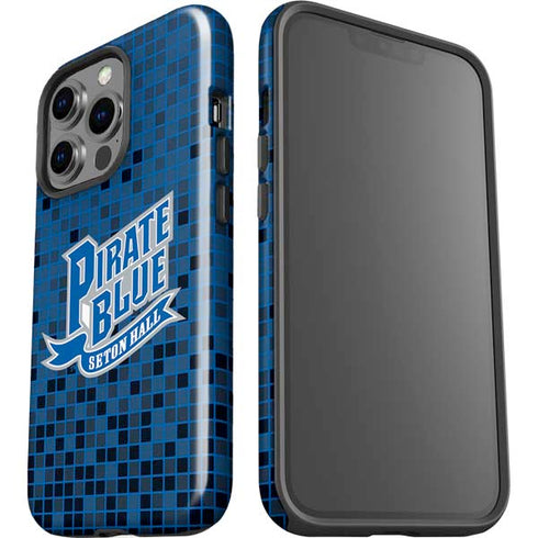 Seton Hall University Pirate Blue iPhone 15 Pro Impact Case