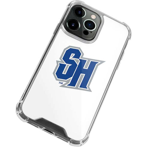 Seton Hall University Pirate Blue iPhone 15 Pro Max Clear Case