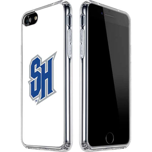 Seton Hall University Pirate Blue iPhone SE (2nd & 3rd Gen) Clear Case