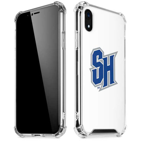 Seton Hall University Pirate Blue iPhone XR Clear Case