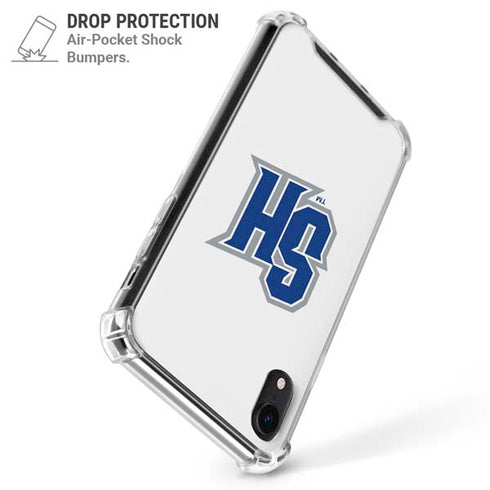 Seton Hall University Pirate Blue iPhone XR Clear Case