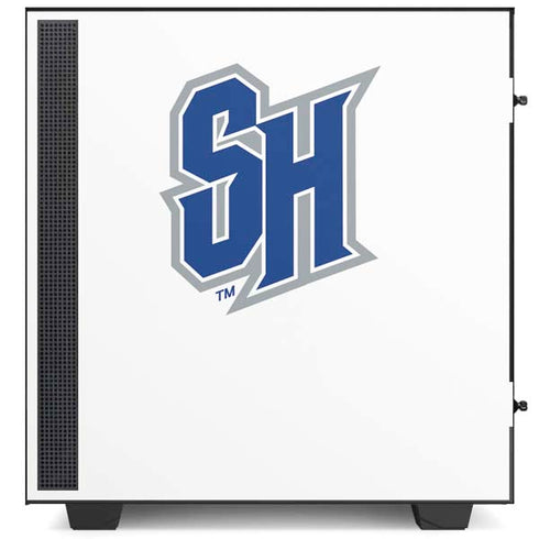 Seton Hall University Pirate Blue NZXT H510 Compact ATX Mid-Tower Case Skin