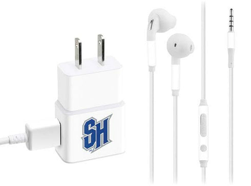 Seton Hall University Pirate Blue Phone Charger Skin