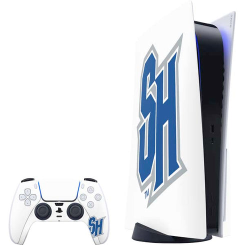 Seton Hall University Pirate Blue PS5 Bundle Skin
