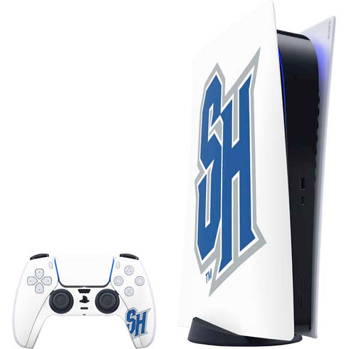 Seton Hall University Pirate Blue PS5 Digital Edition Bundle Skin
