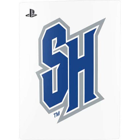 Seton Hall University Pirate Blue PS5 Digital Edition Console Skin
