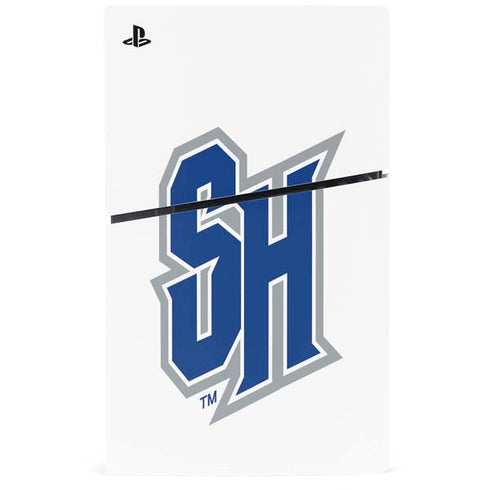 Seton Hall University Pirate Blue PS5 Slim Disk Console Skin