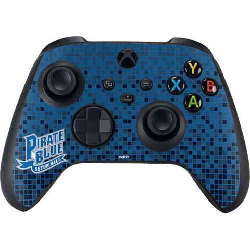 Seton Hall University Pirate Blue Xbox Series X Bundle Skin