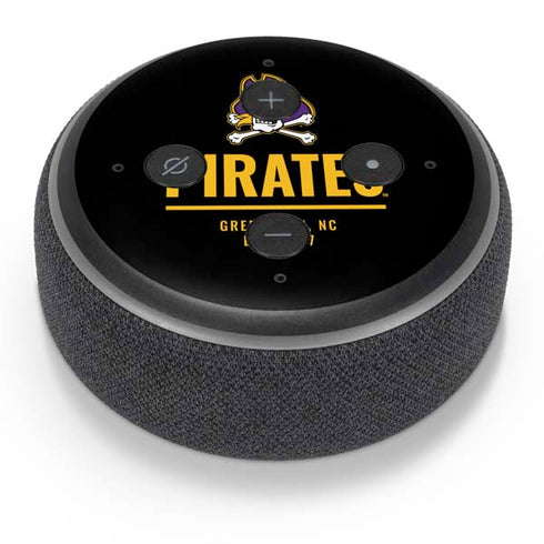 East Carolina University Pirates Greenville NC Amazon Echo Dot Skin