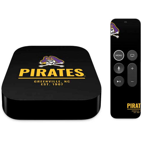 East Carolina University Pirates Greenville NC Apple TV Skin