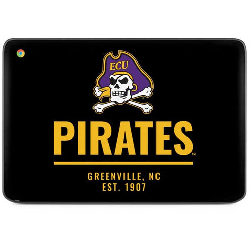 East Carolina University Pirates Greenville NC HP Chromebook Skin