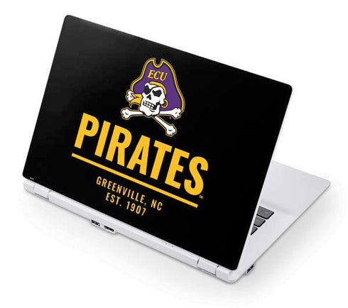 East Carolina University Pirates Greenville NC Acer Chromebook Skin
