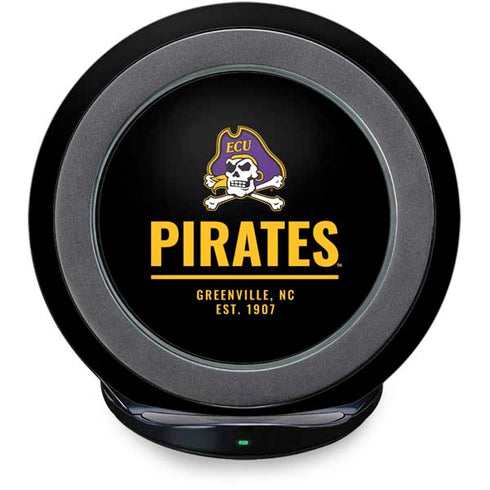 East Carolina University Pirates Greenville NC Fast Charge Wireless Charging Stand Skin