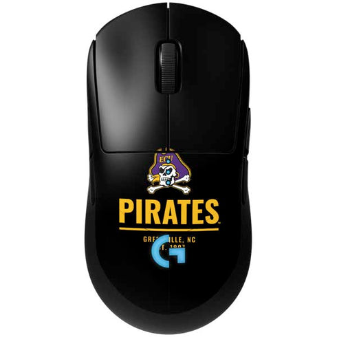 East Carolina University Pirates Greenville NC G Pro Wireless Gaming Mouse Skin