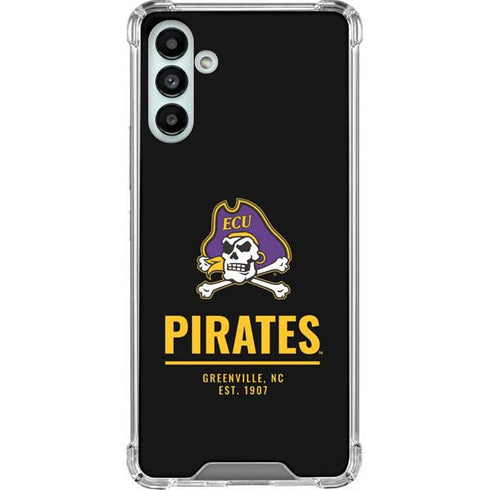 East Carolina University Pirates Greenville NC Galaxy A13 5G Clear Case