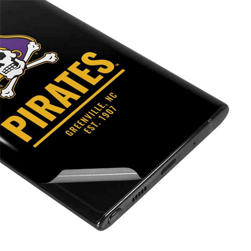 East Carolina University Pirates Greenville NC Galaxy Note 10 Plus Skin