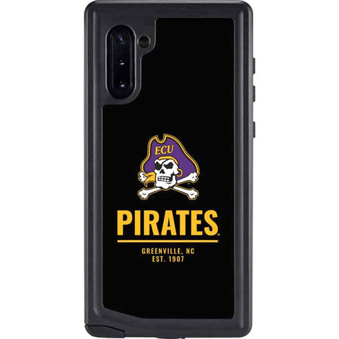 East Carolina University Pirates Greenville NC Galaxy Note 10 Waterproof Case