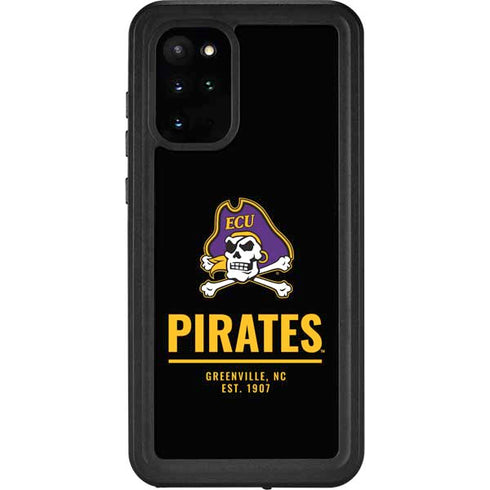 East Carolina University Pirates Greenville NC Galaxy S20 Plus Waterproof Case