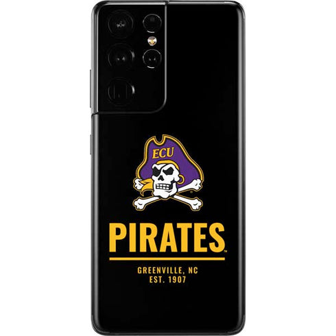 East Carolina University Pirates Greenville NC Galaxy S21 Ultra 5G Skin