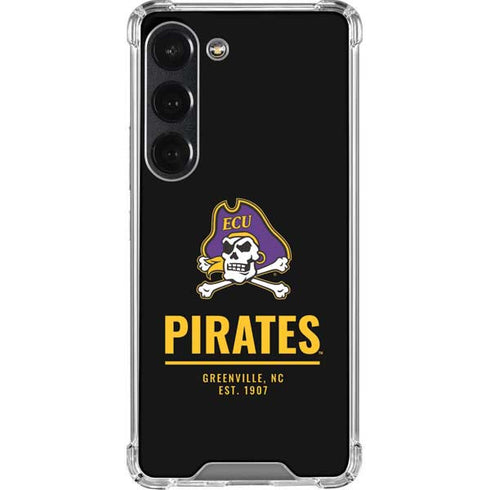 East Carolina University Pirates Greenville NC Galaxy S23 Clear Case