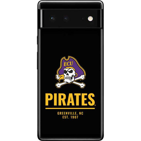 East Carolina University Pirates Greenville NC Google Pixel 6 Skin