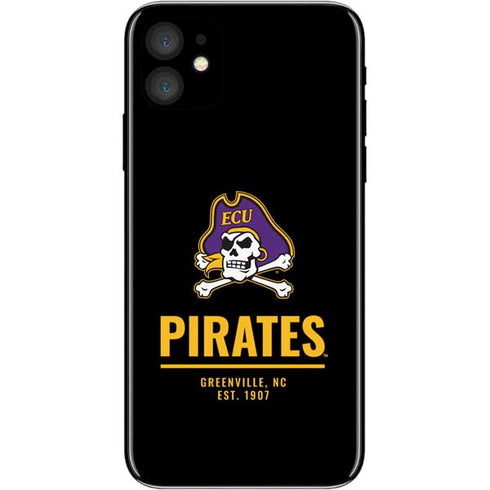 East Carolina University Pirates Greenville NC iPhone 11 Skin