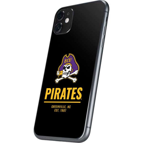 East Carolina University Pirates Greenville NC iPhone 11 Skin
