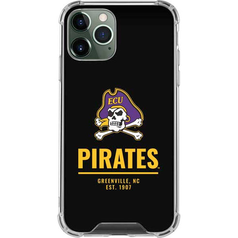 East Carolina University Pirates Greenville NC iPhone 12 Pro Clear Case