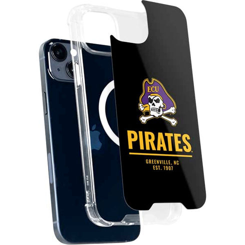 East Carolina University Pirates Greenville NC iPhone 15 Plus MagSafe Case