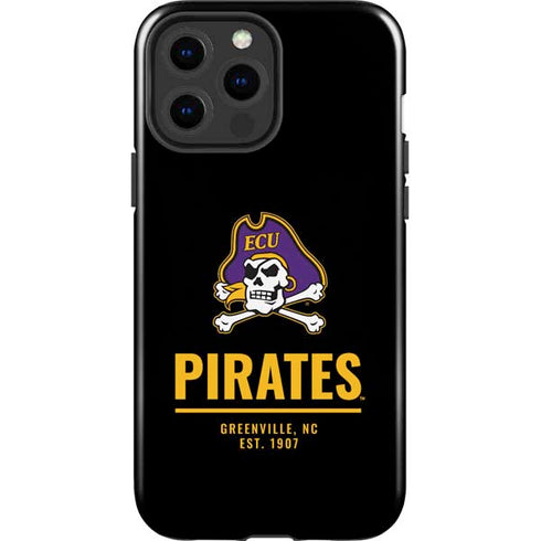 East Carolina University Pirates Greenville NC iPhone 15 Pro Max Impact Case