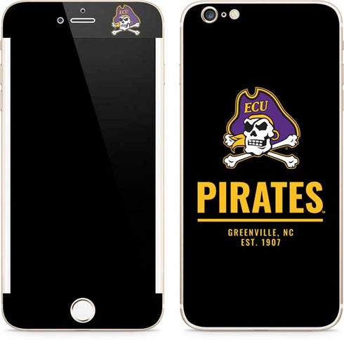 East Carolina University Pirates Greenville NC iPhone 6/6s Plus Skin