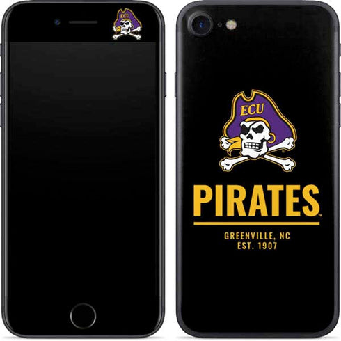 East Carolina University Pirates Greenville NC iPhone SE (2nd & 3rd Gen) Skin