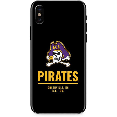 East Carolina University Pirates Greenville NC iPhone X Skin