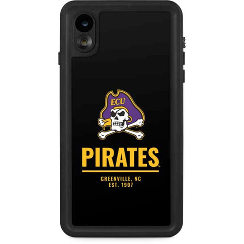 East Carolina University Pirates Greenville NC iPhone XR Waterproof Case