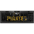 East Carolina University Pirates Greenville NC K95 RGB PLATINUM Mechanical Gaming Keyboard Skin