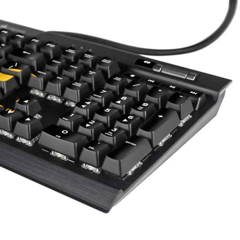 East Carolina University Pirates Greenville NC K95 RGB PLATINUM Mechanical Gaming Keyboard Skin