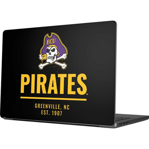 East Carolina University Pirates Greenville NC MacBook Pro 14in (2021-24) Skin