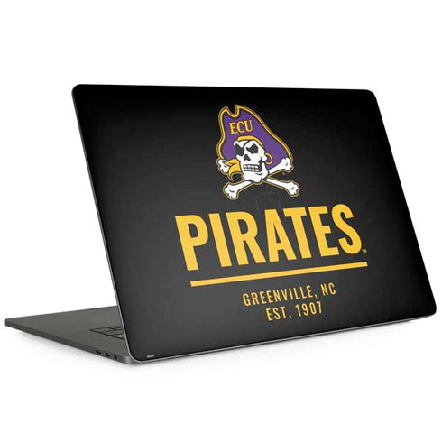 East Carolina University Pirates Greenville NC Apple MacBook Pro 15-inch Skin